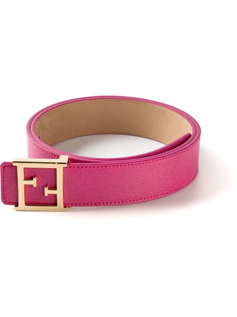 pink fendi belt|genuine fendi belt.